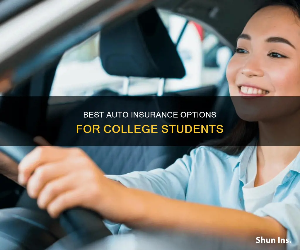 where ti by uy auto insurance for a college student