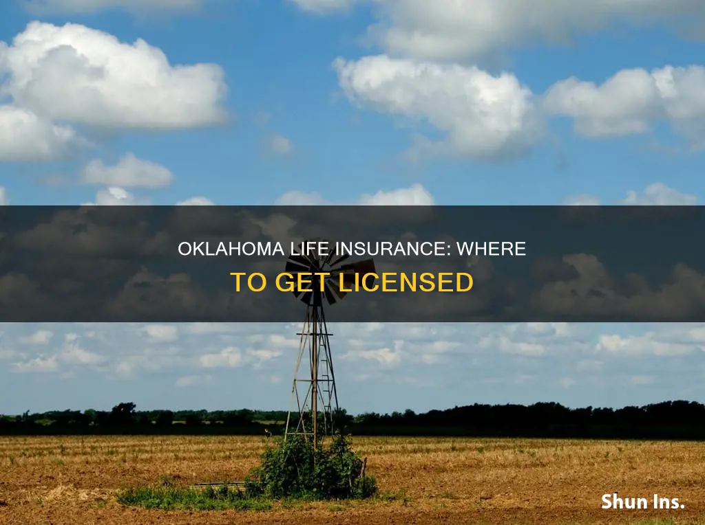 where to apply for oklahoma life insurance license