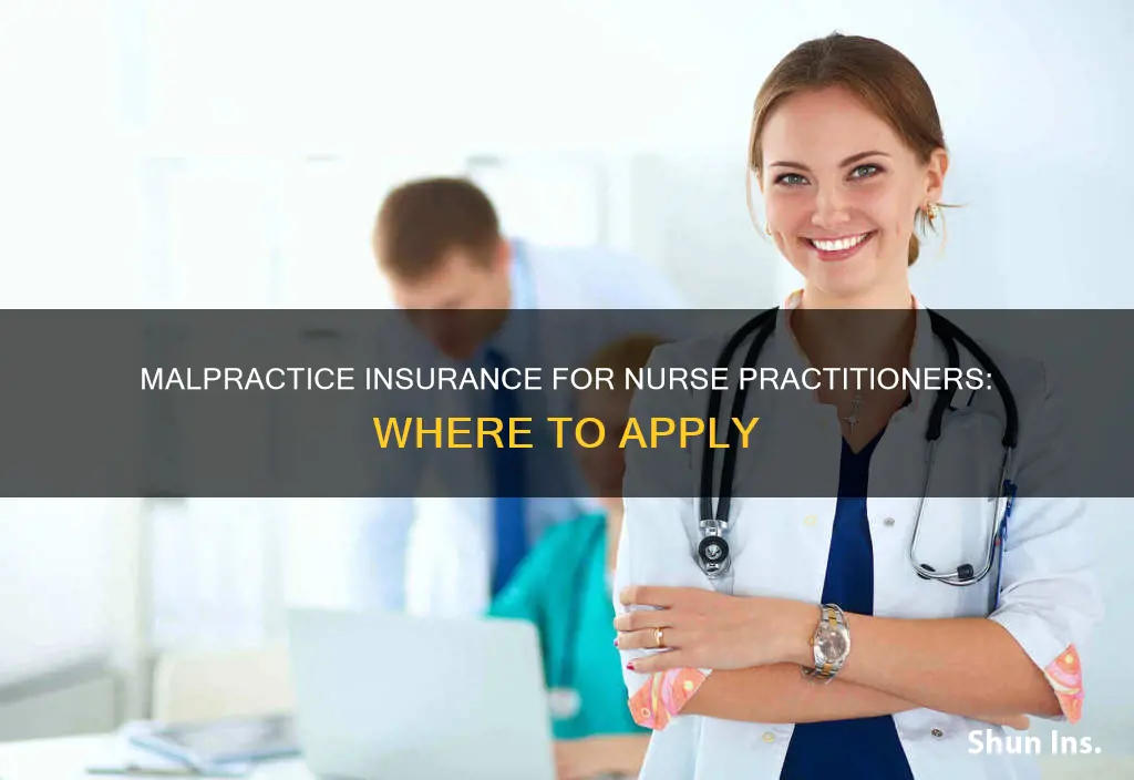 where to apply malpractice insurance for nurse practitioner
