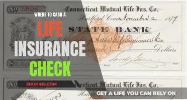 Cashing a Life Insurance Check: Where to Go?