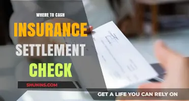 Cashing Insurance Settlement Checks: Where to Go