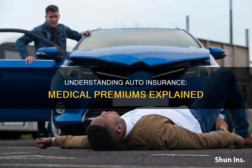 where to find medical portion of auto insurance premiums