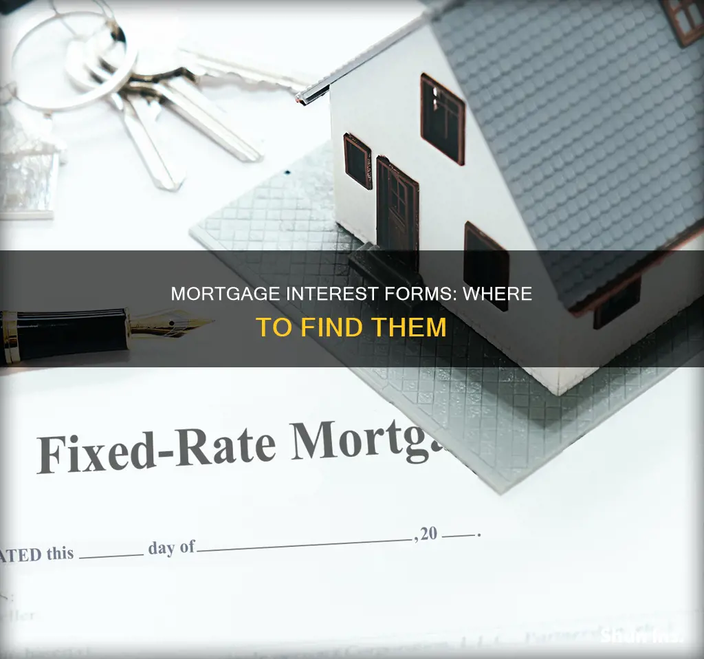 where to find mortgage interest refinancing and insurance form 1098