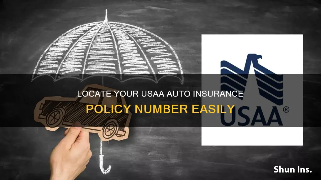 where to find policy number on usaa auto insurance card