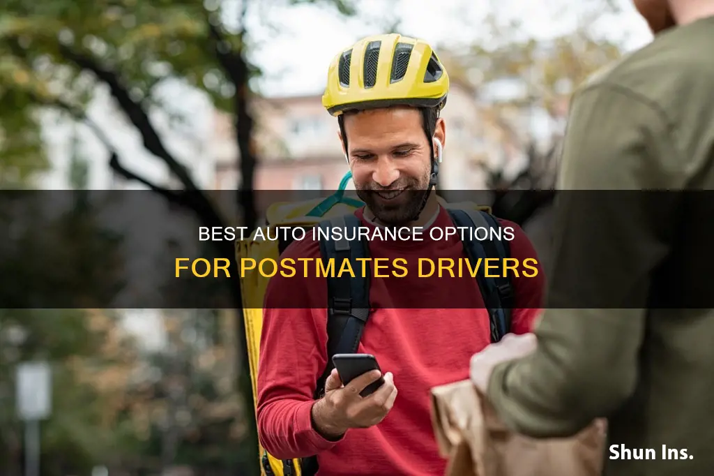 where to get auto insurance for postmates