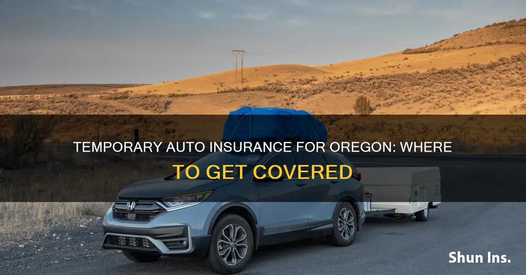 where to get temporary auto insurance for oregon