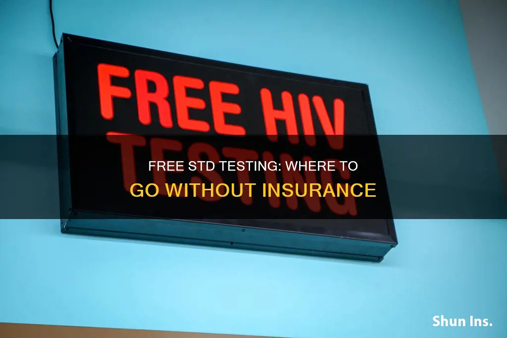 where to go for std check no insurance