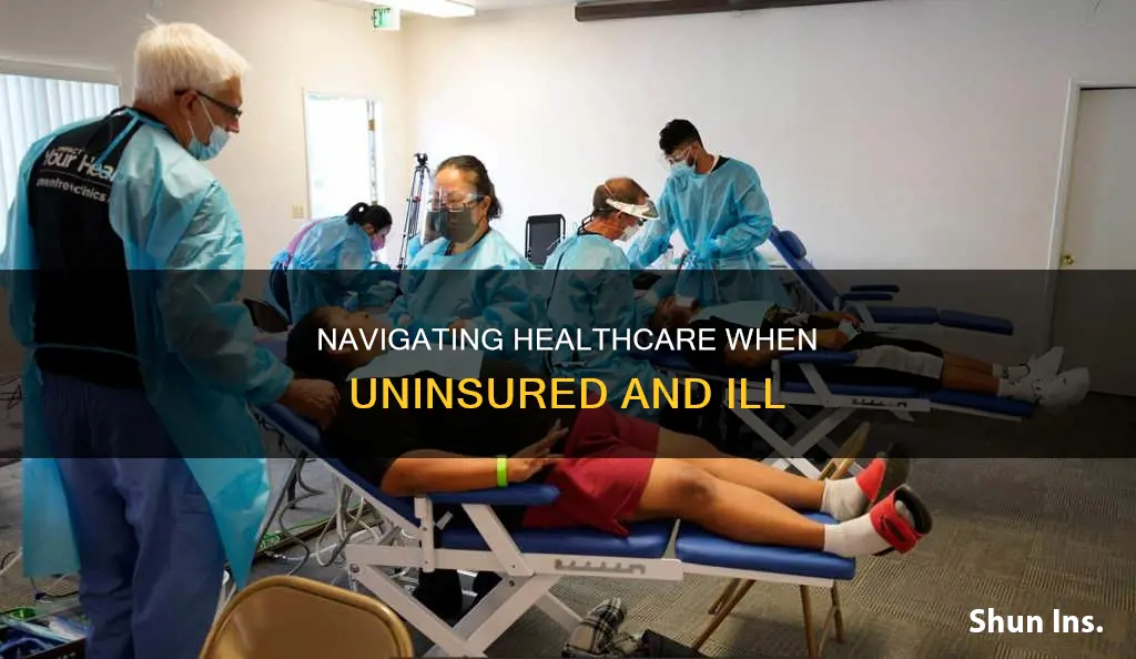 where to go if sick and no insurance