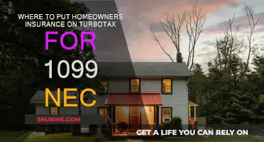 How to Deduct Homeowners Insurance on Your 1099-NEC with TurboTax