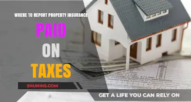 Property Insurance Tax Claims: Where to Report Payments