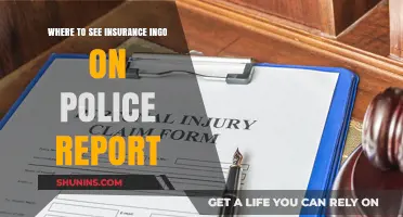 How to Find Insurance Details in a Police Report