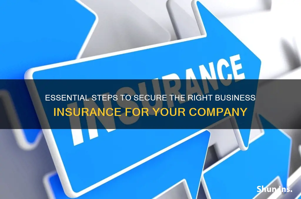 where to start for insurance for my company