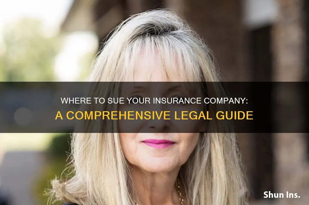 where to sue insurance company