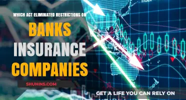 The Act That Freed Banks and Insurance Companies from Restrictions