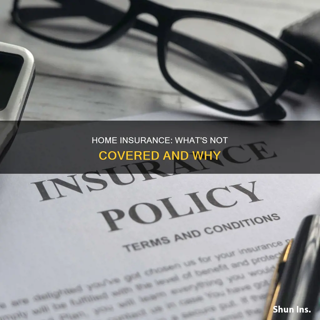 which are is not protected by most homeowners insurance