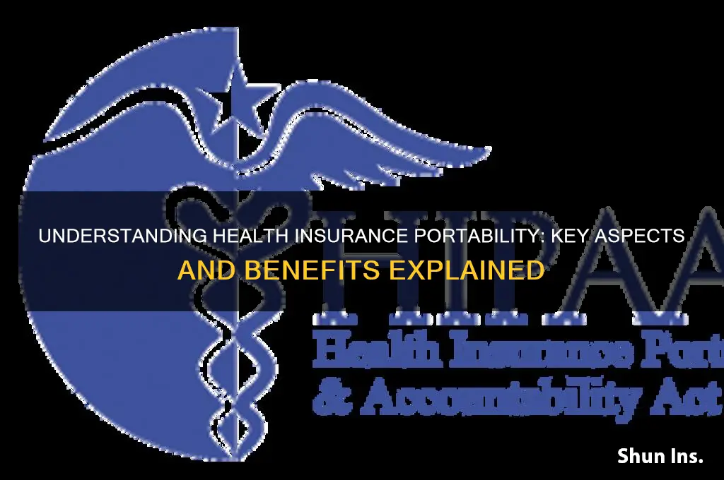 which aspect of the health insurance portability