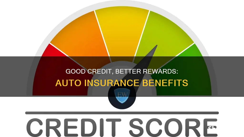 which auto insurance companies reward good credit score