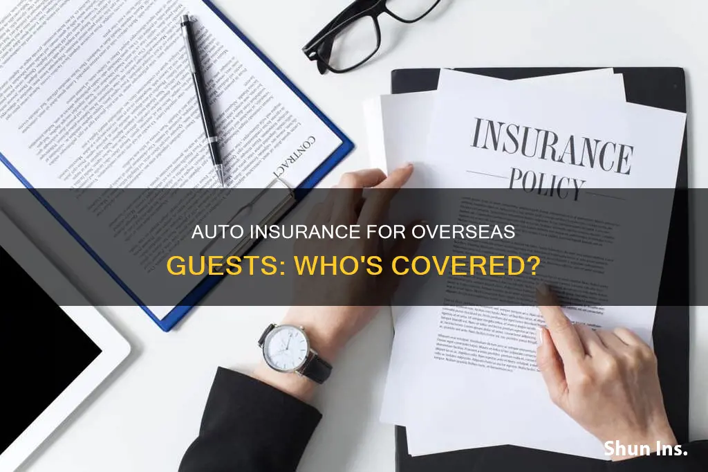 which auto insurance company insures overseas guests