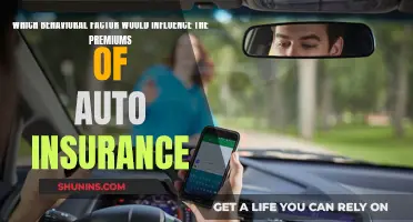 Behavioral Factors: Auto Insurance Premiums