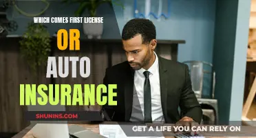 License or Auto Insurance: What Comes First?