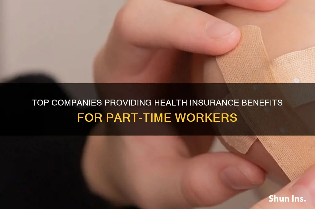 which companies offer health insurance for part time employees