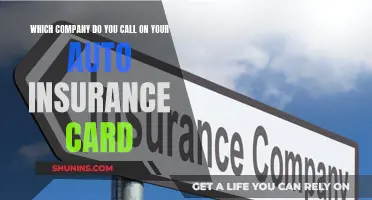 Who to Call: Your Auto Insurance Card Contacts