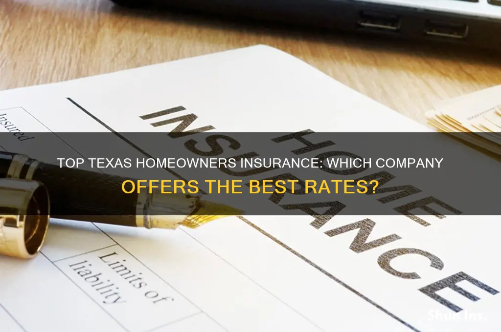 which company has the best homeowners insurance rates in texas
