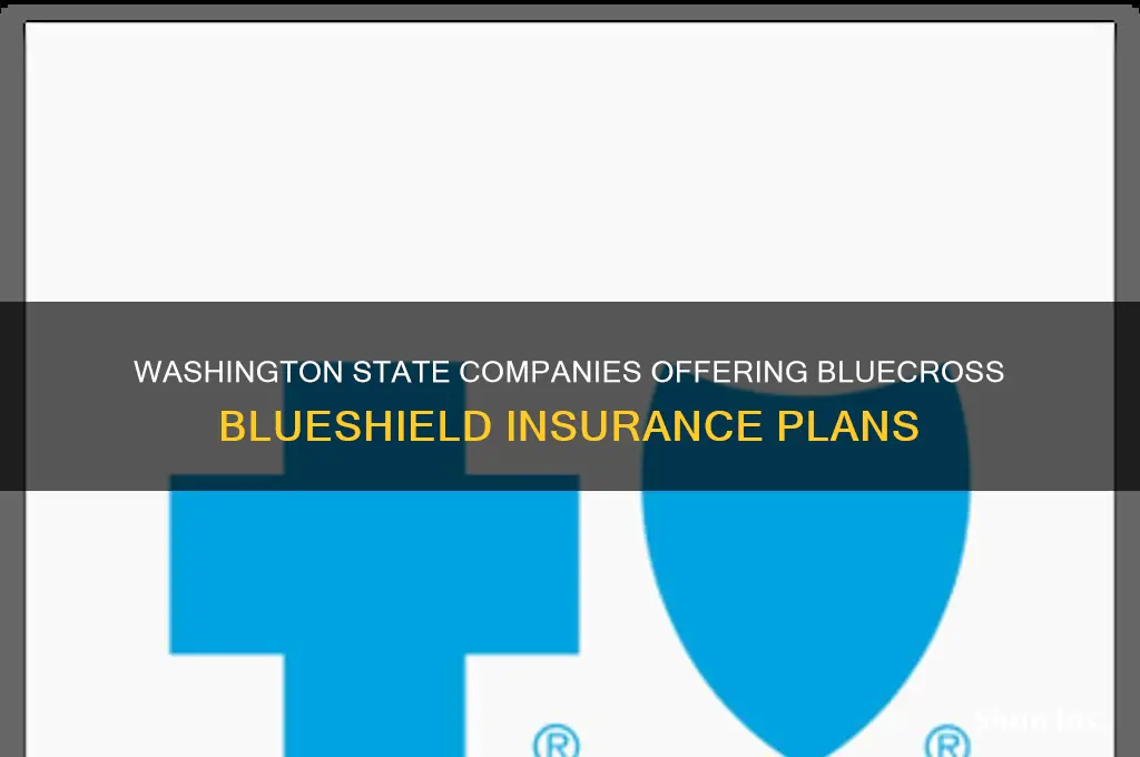 which company uses bluecross blue shield insurance in washington state