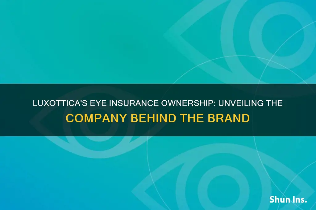 which eye insurance company is owned by luxotica