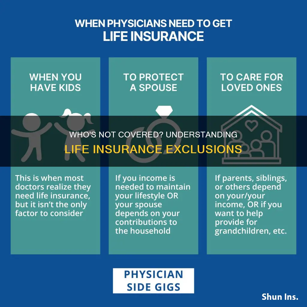 which groups are not eligible for group life insurance