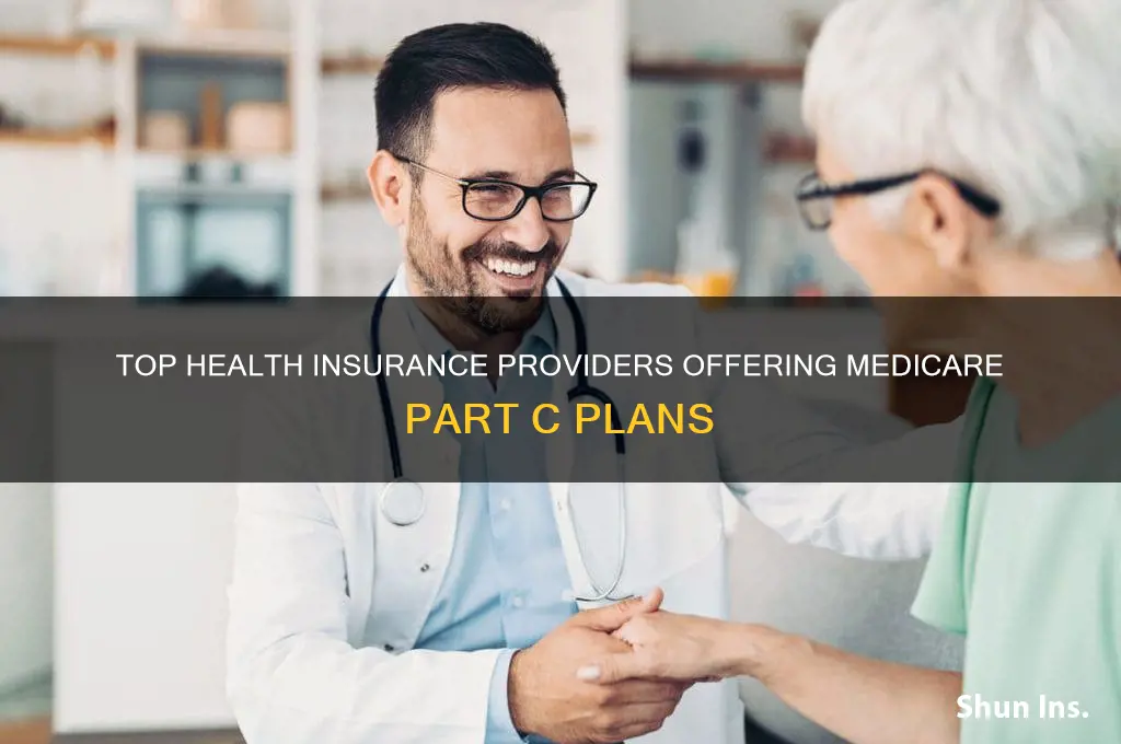which healt insurance companies offer medicare part c