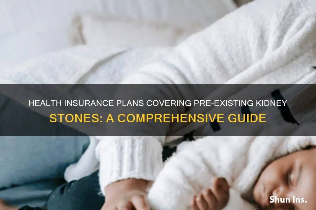which health insurance companies cover pre existing conditions kidney stones