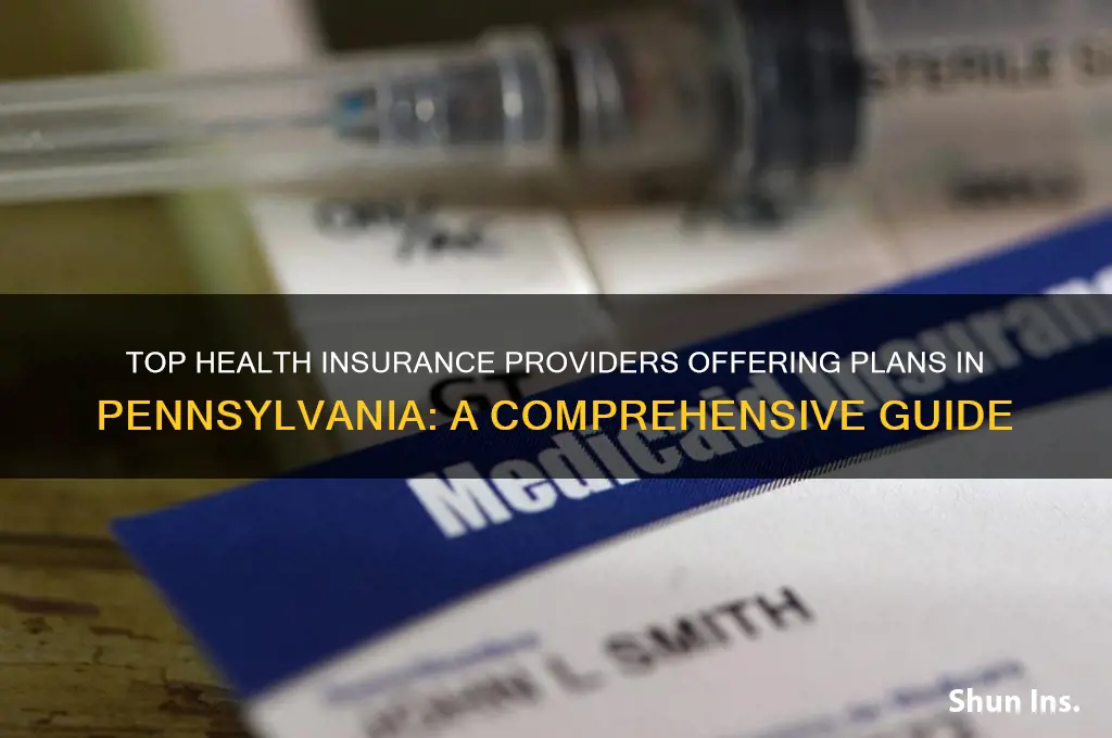 which health insurance companies offer plans in pa