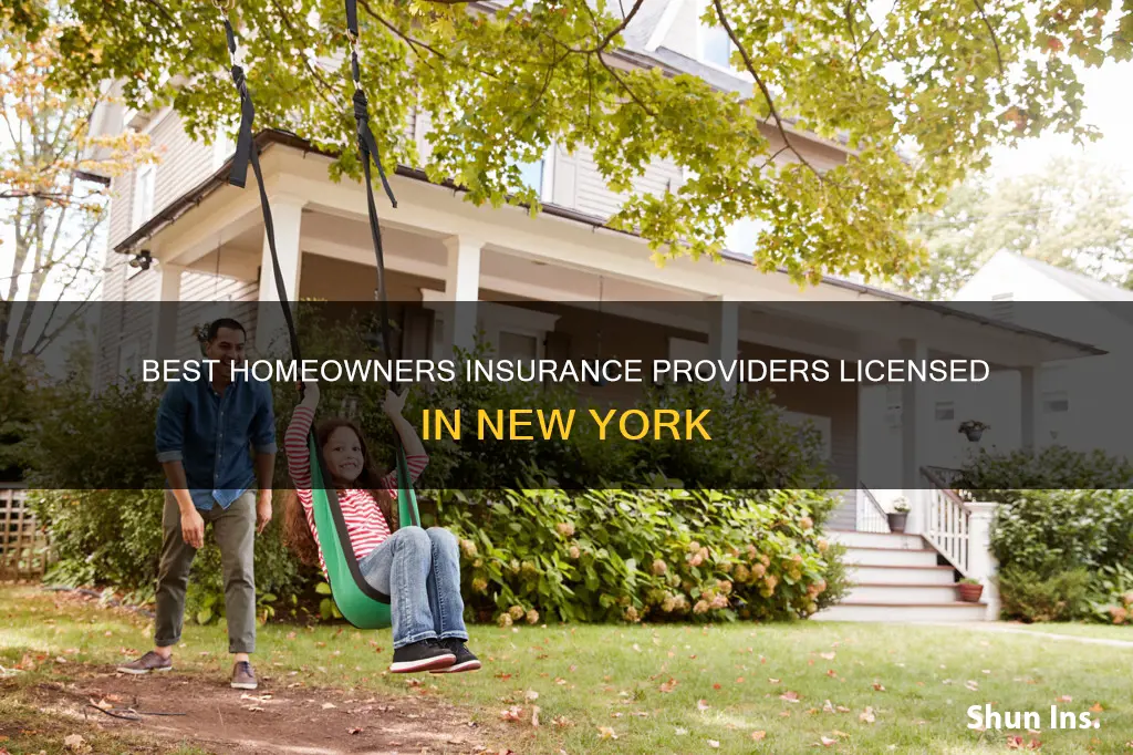 which homeowners insurance are licsened in ny