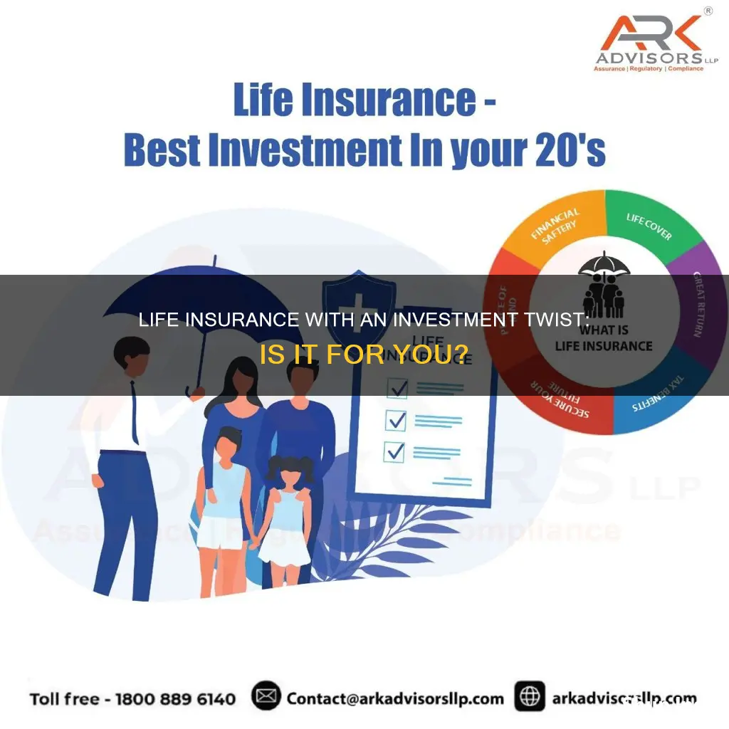 which insurance combined life insurance with investment account