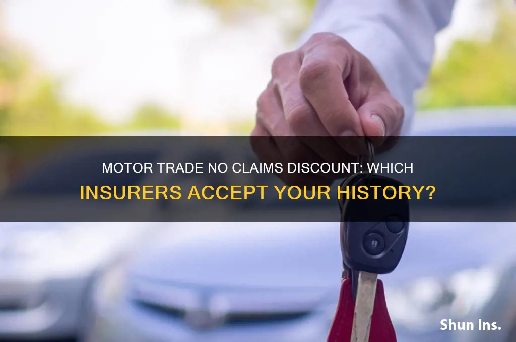 which insurance companies accept motor trade no claims discount
