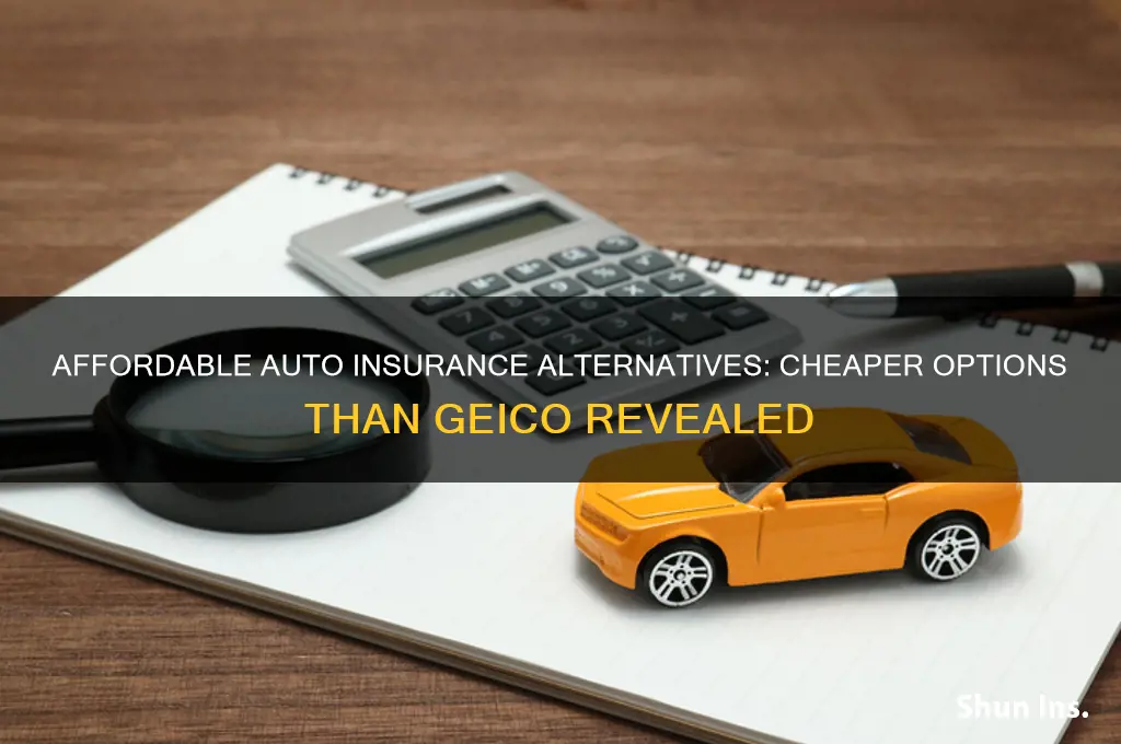 which insurance companies are cheaper than geico