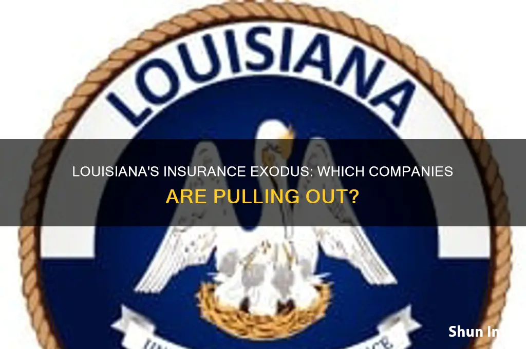 which insurance companies are leaving louisiana
