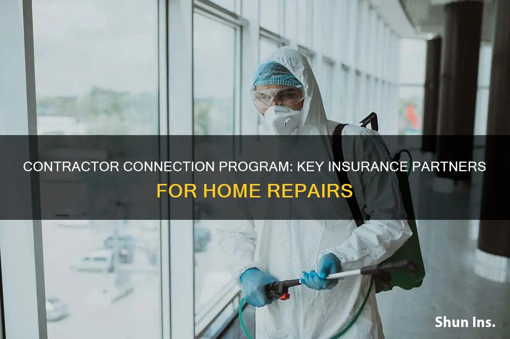 which insurance companies are part of contractor connection program