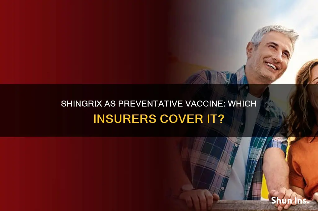 which insurance companies classify shingrix as preventative vaccine