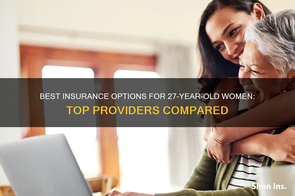 which insurance companies cover 27 yr old female