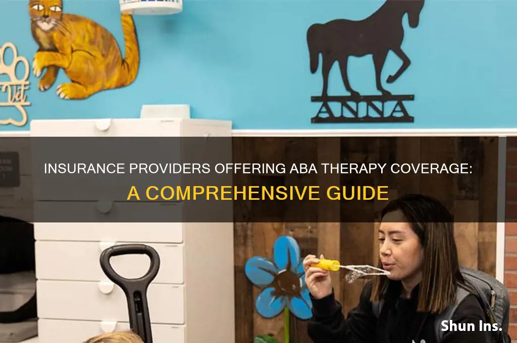 which insurance companies cover aba therapy