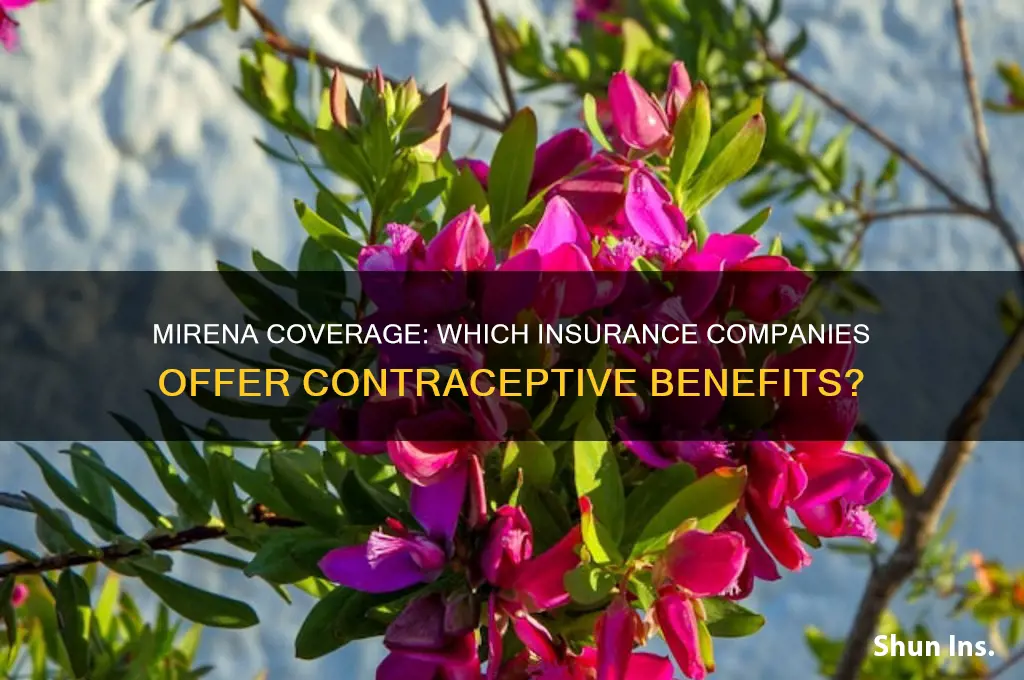 which insurance companies cover mirena