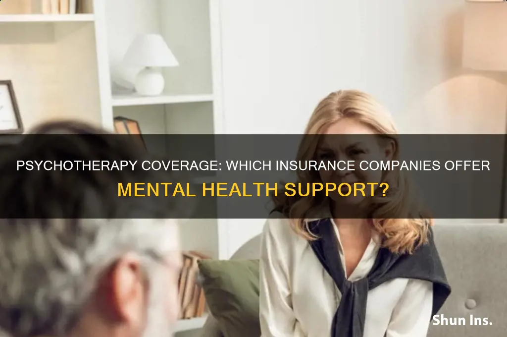 which insurance companies cover psychotherapy