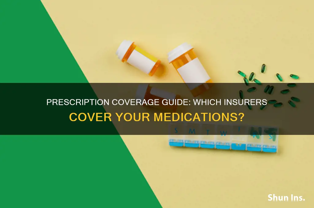 which insurance companies cover which prescriptions