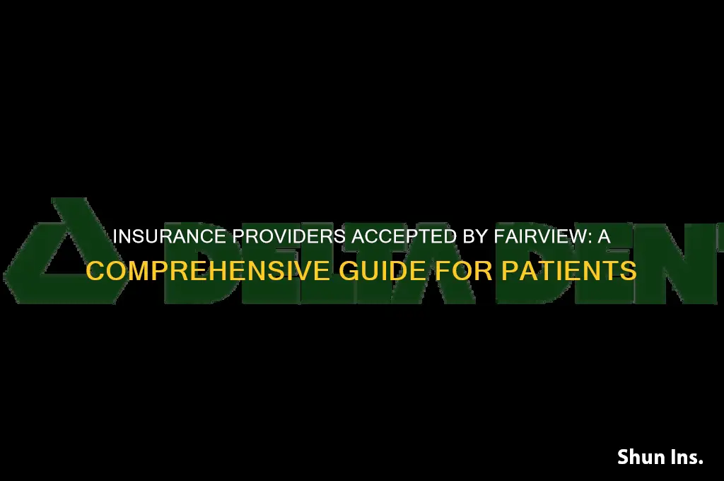 which insurance companies does fairview accept