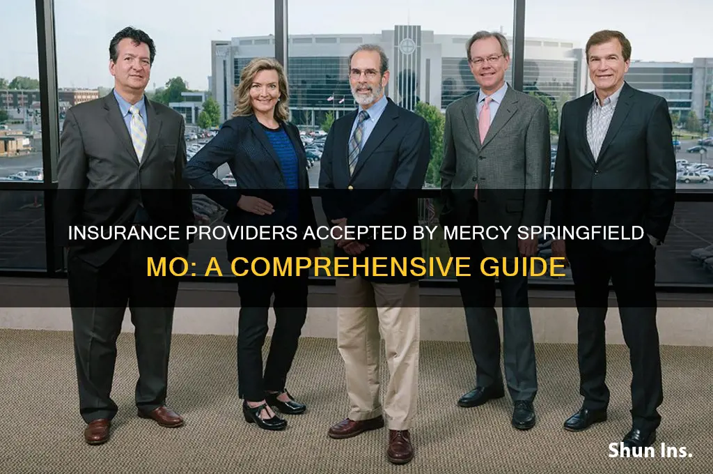 which insurance companies does mercy springfield mo accept
