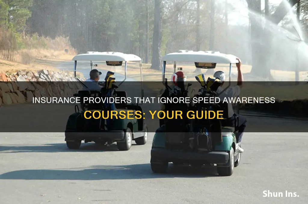which insurance companies don t ask about speed awareness courses