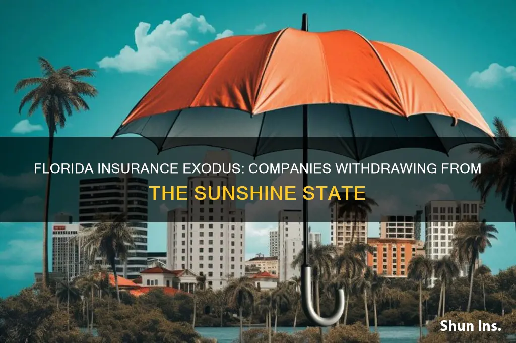 which insurance companies have pulled out of florida