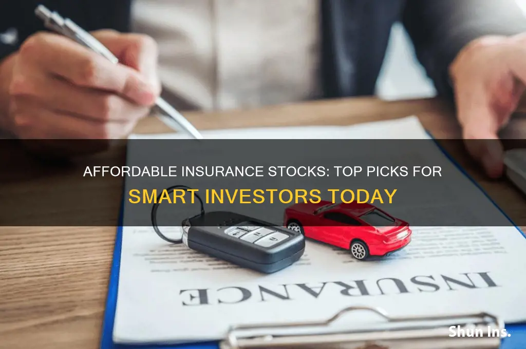 which insurance companies have stocks at a good proce